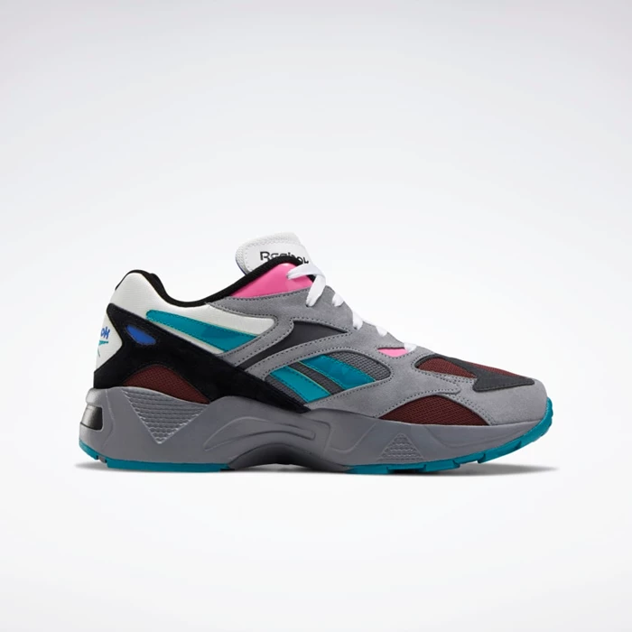 Reebok Aztrek 96 Men's Classics Grey/Turquoise | PH180NQ