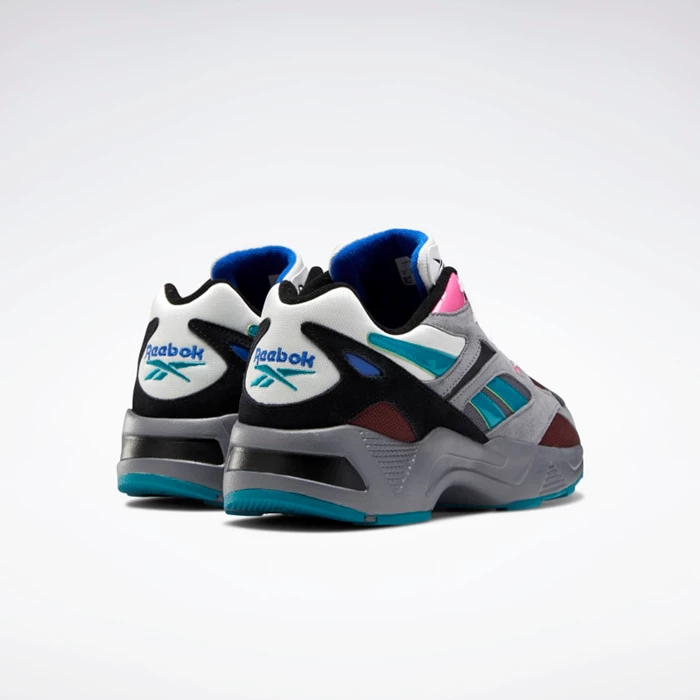 Reebok Aztrek 96 Men's Classics Grey/Turquoise | PH180NQ