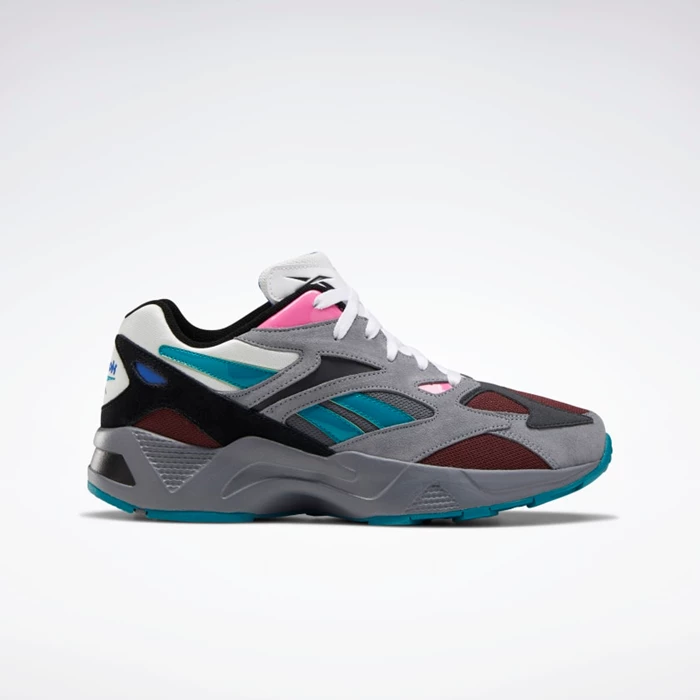 Reebok Aztrek 96 Men\'s Classics Grey/Turquoise | PH180NQ