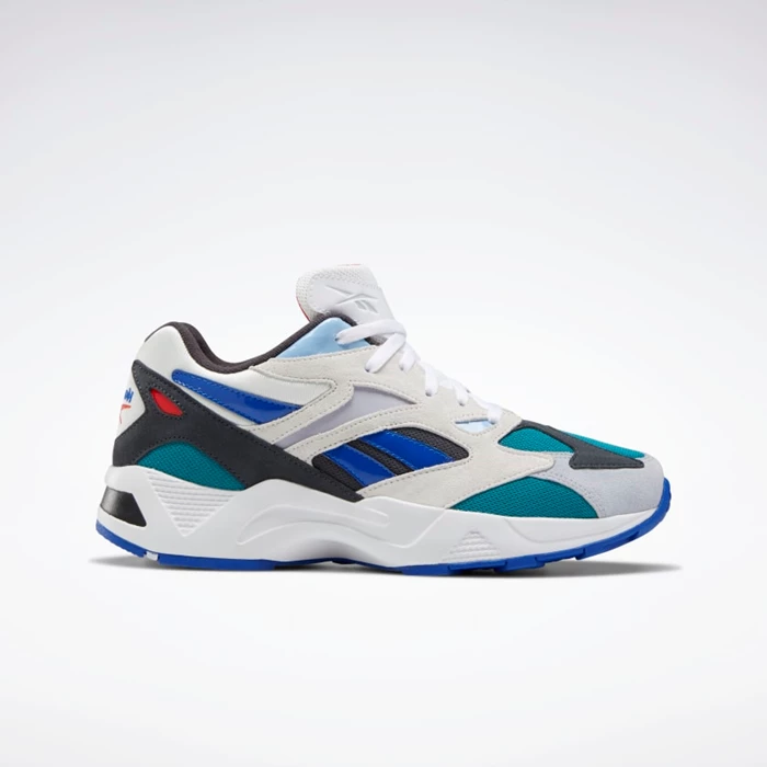 Reebok Aztrek 96 Men\'s Classics Turquoise/Blue | PH594RL