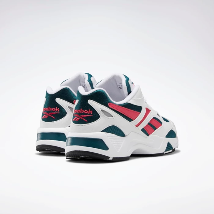 Reebok Aztrek 96 Men's Classics White/Deep Turquoise/Pink | PH512XW