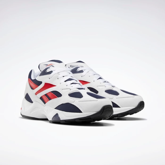 Reebok Aztrek 96 Men's Classics White/Navy/Red | PH528NH