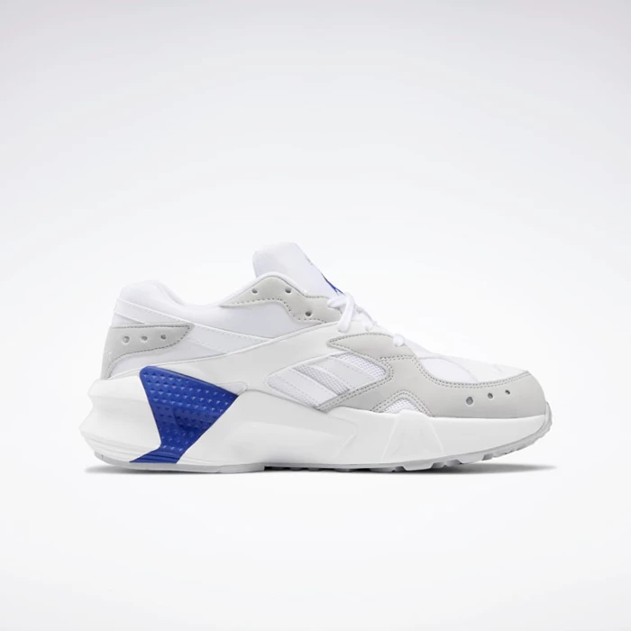 Reebok Aztrek Double Men's Classics White/Grey/Pink/Blue | PH473OI