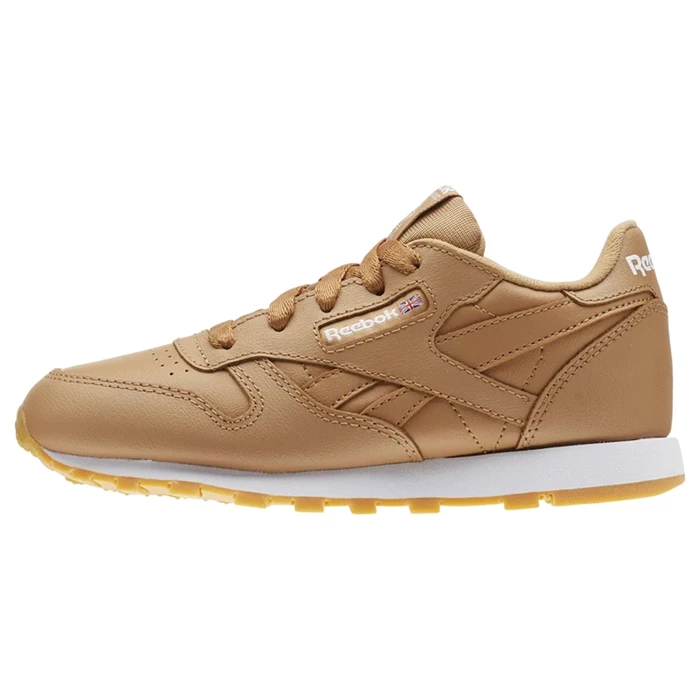 Reebok Classic Leather Kids' Classic Brown / White | PH701XQ