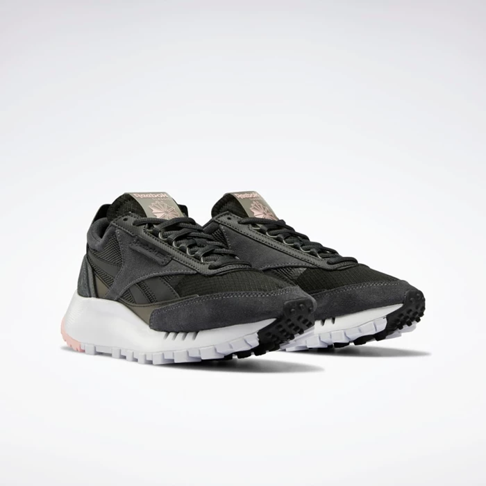 Reebok Classic Leather Legacy Women's Classics Black/Grey/Grey | PH974KN