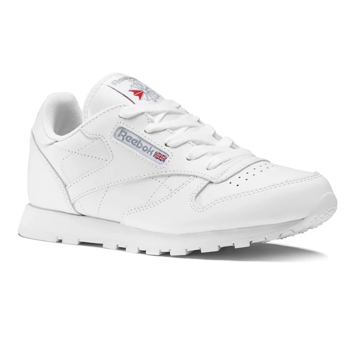 Reebok Classic Leather - Pre-School Kids\' Classic White | PH241CW