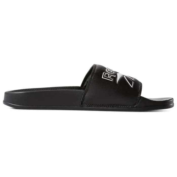 Reebok Classic Slide Men's Slides Black/White | PH614DU