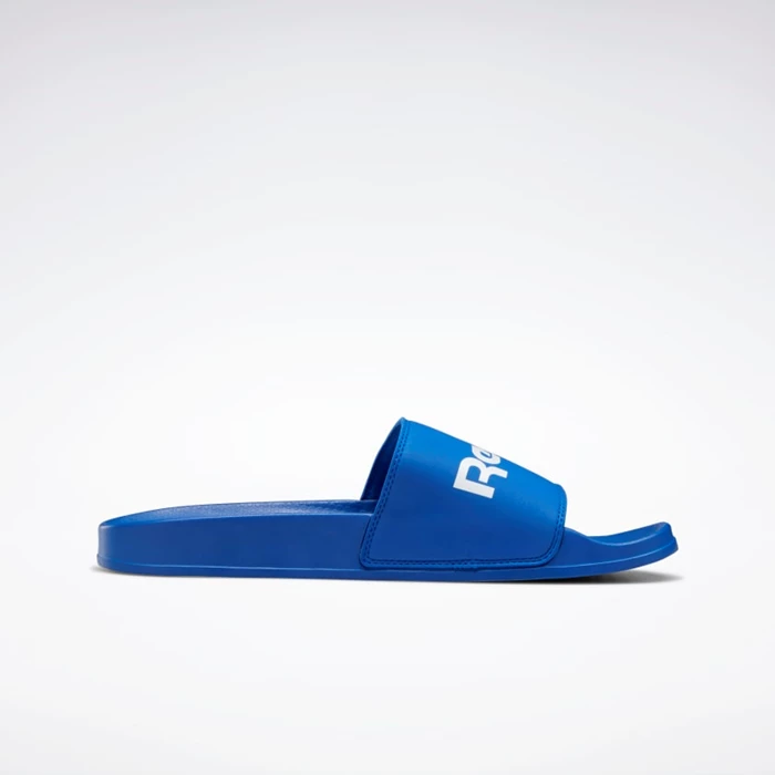 Reebok Classic Women's Slides Blue/White/Blue | PH041PB