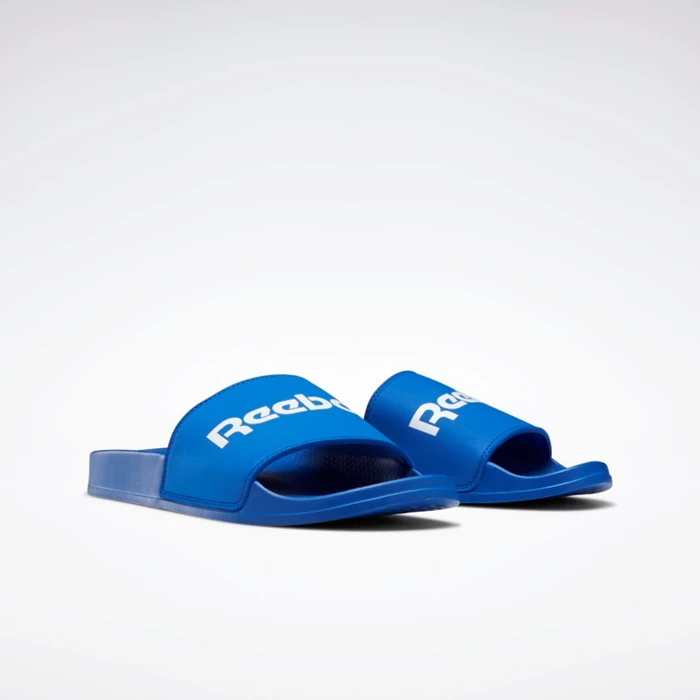 Reebok Classic Women's Slides Blue/White/Blue | PH041PB