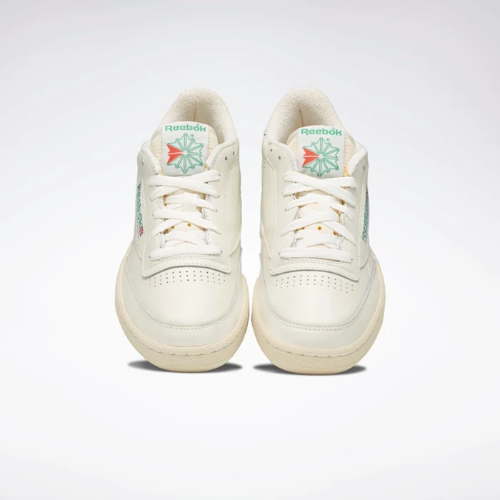 Reebok Club C 1985 TV Women's Classics White/Green | PH824ZL