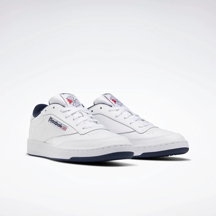 Reebok Club C 85 Men's Classics White/Navy | PH275LR