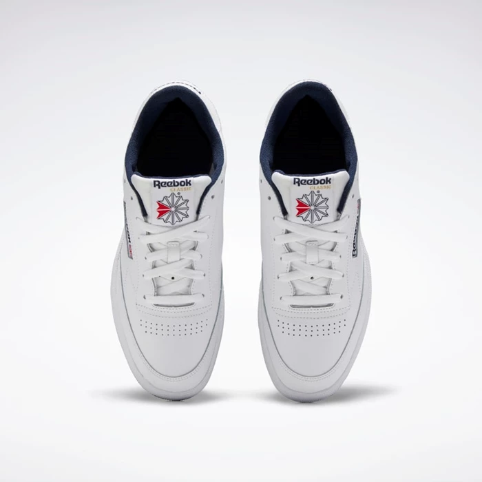 Reebok Club C 85 Men's Classics White/Navy | PH275LR