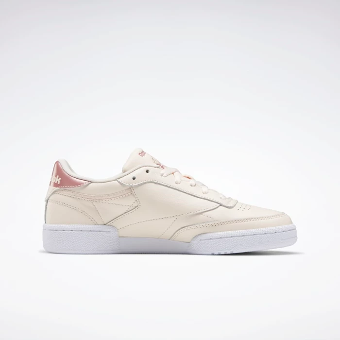 Reebok Club C 85 Women's Classics Pink/White | PH480UQ