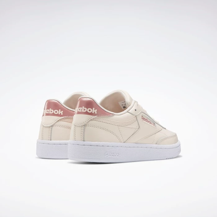 Reebok Club C 85 Women's Classics Pink/White | PH480UQ