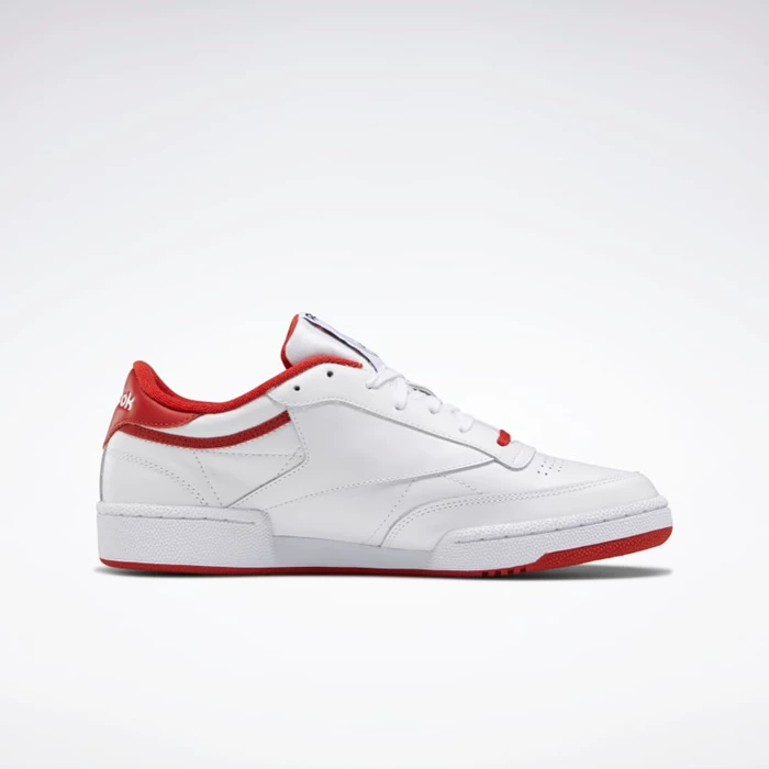 Reebok Club C 85 Women's Classics White/Red/Black | PH015VX