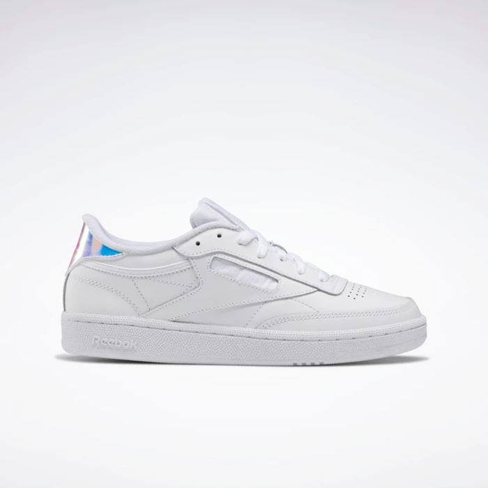 Reebok Club C 85 Women\'s Classics White/Black/White | PH263AD