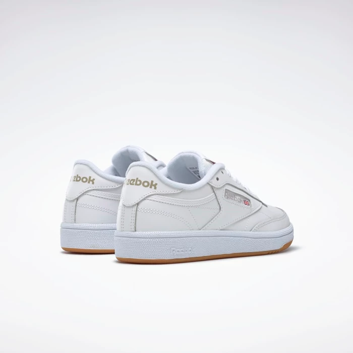 Reebok Club C 85 Women's Classics White/Light Grey | PH291VO