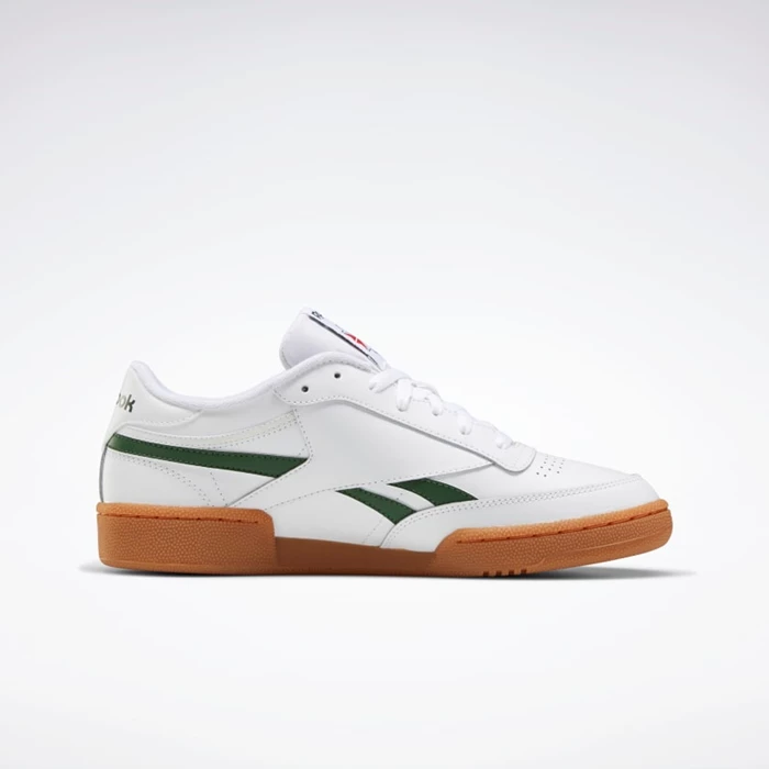 Reebok Club C Revenge Men's Classics White/Green | PH659XM