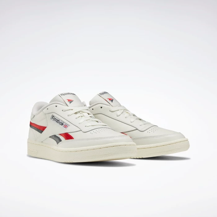 Reebok Club C Revenge Women's Classics Red/Grey | PH235YW