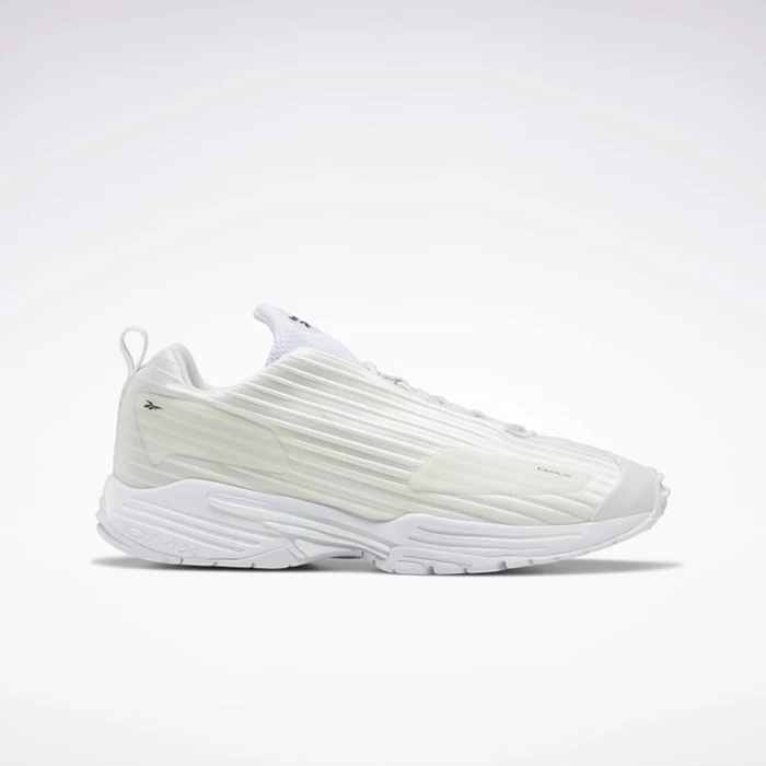 Reebok DMX Thrill Men\'s Classics White/White/Grey | PH746FE