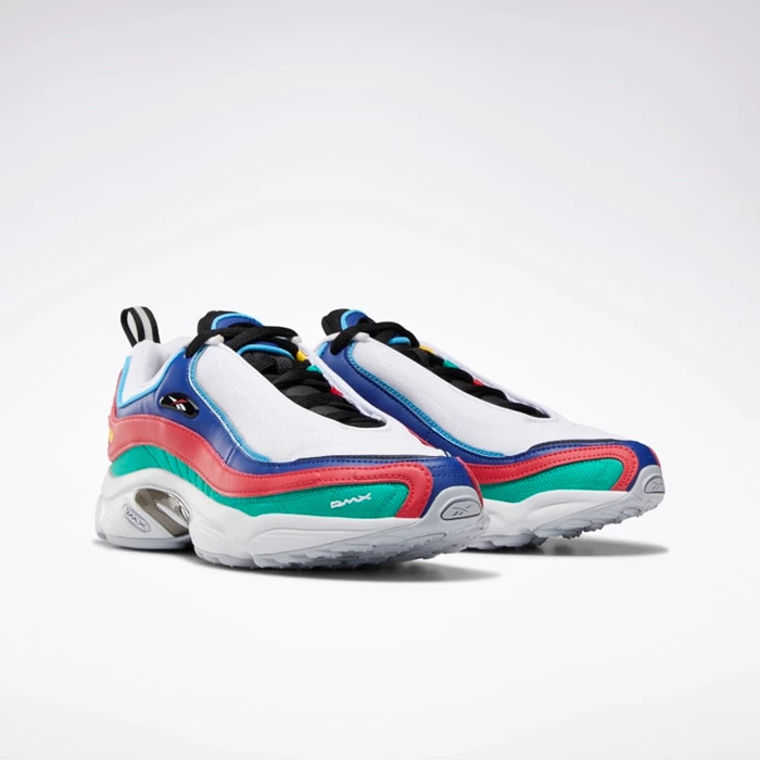 Reebok Daytona DMX Men's Classics White/Pink | PH452WL