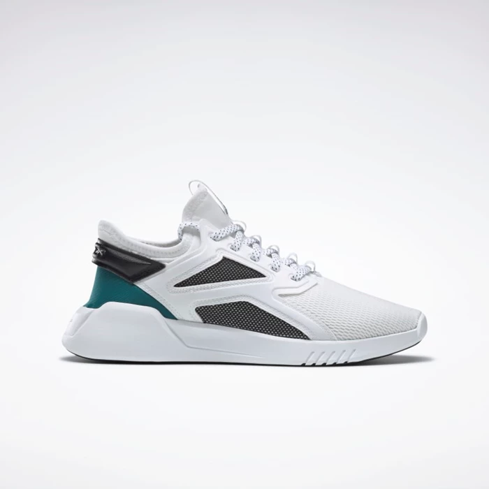 Reebok Freestyle Motion Lo Women\'s Dance Shoes White/Black/Turquoise | PH603KF