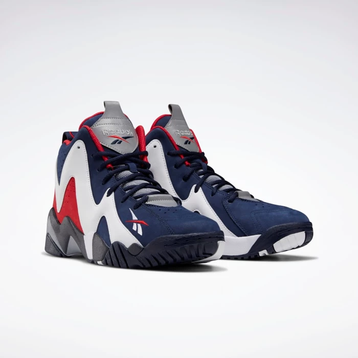 Reebok Kamikaze II Men's Basketball Shoes Navy/White/Red | PH520OA