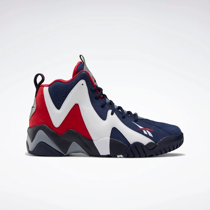 Reebok Kamikaze II Men\'s Basketball Shoes Navy/White/Red | PH520OA