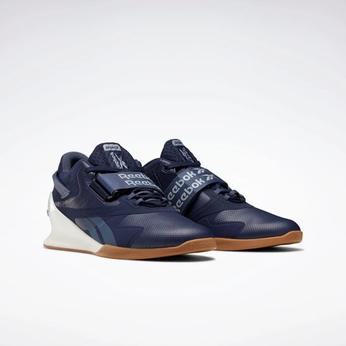 Reebok Legacy Lifter II Men's Cross Training Shoes Navy | PH938CU