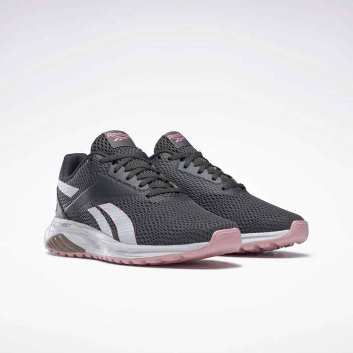 Reebok Liquifect 90 Women's Running Shoes Grey/Grey/Pink | PH691GH