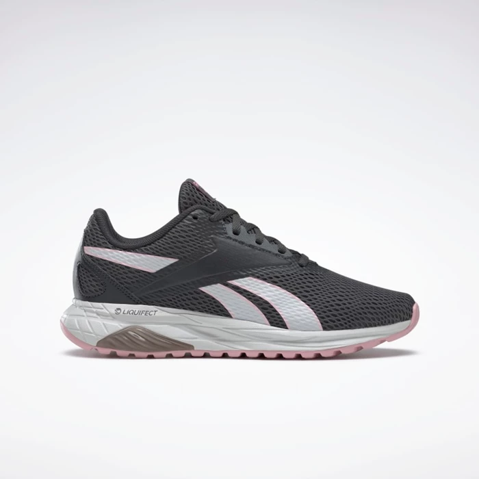 Reebok Liquifect 90 Women\'s Running Shoes Grey/Grey/Pink | PH691GH