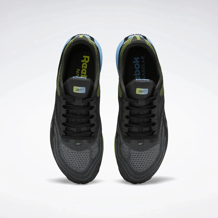 Reebok Nano X2 Men's Training Shoes Black / Blue / Yellow | PH014DX