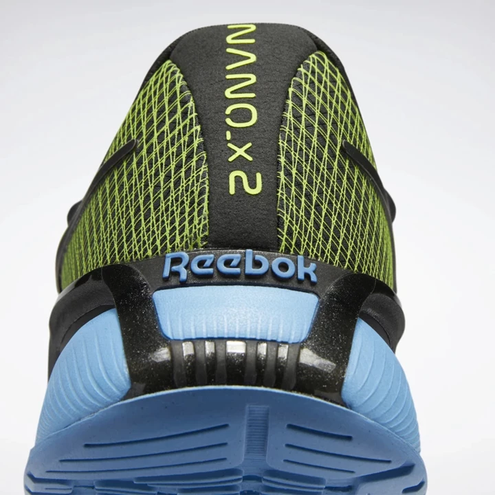 Reebok Nano X2 Men's Training Shoes Black / Blue / Yellow | PH014DX