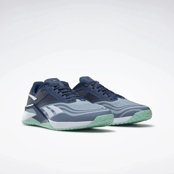 Reebok Nano X2 Women's Training Shoes Grey / Blue / Mint | PH534WE