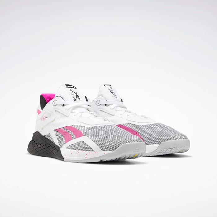 Reebok Nano X Women's Cross Training Shoes White/Black/Pink | PH267CT