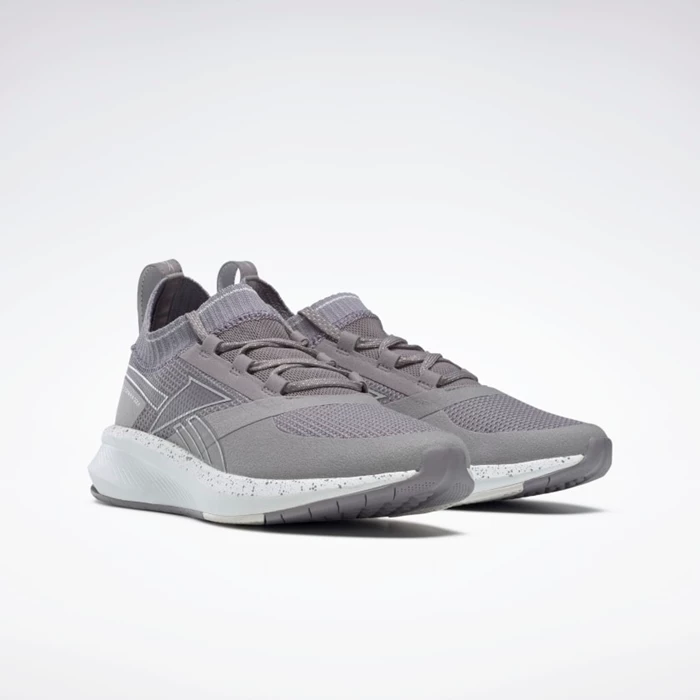 Reebok RBK Fusium Run Sock Women's Running Shoes Grey/White | PH562WX