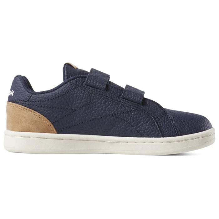 Reebok ROYAL COMP CLN 2V Kids' Sneakers Navy / White | PH961KP