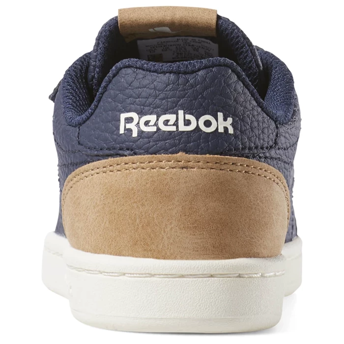 Reebok ROYAL COMP CLN 2V Kids' Sneakers Navy / White | PH961KP