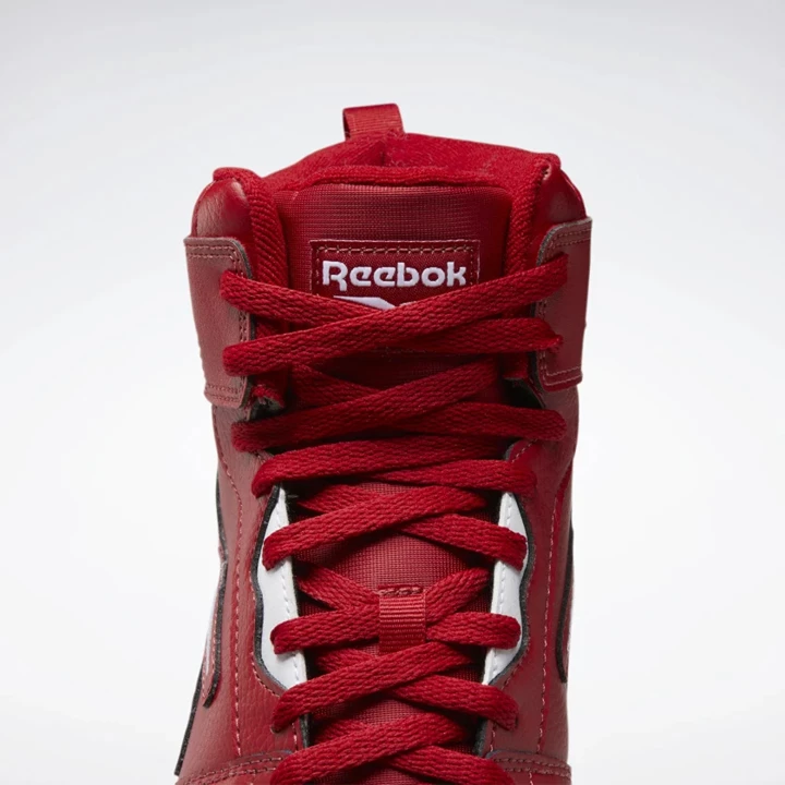 Reebok Resonator Mid Men's Basketball Shoes Red / Red / White | PH742RP