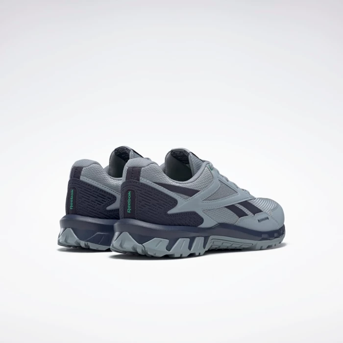 Reebok Ridgerider 5.0 Men's Hiking Shoes Grey/Navy/Green | PH971OY