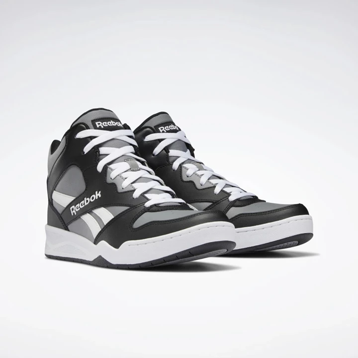 Reebok Royal BB 4500 Hi 2 Men's Basketball Shoes Black / Grey / White | PH951NI