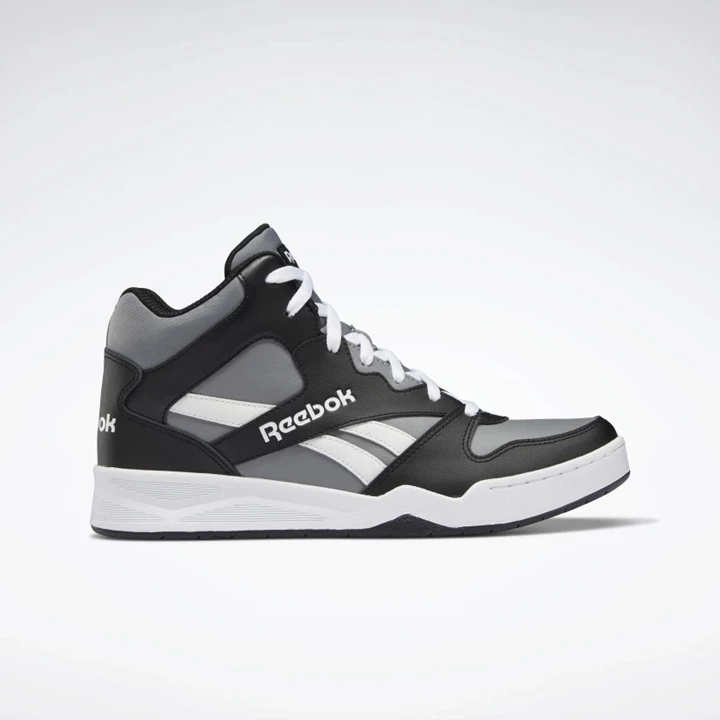 Reebok Royal BB 4500 Hi 2 Men\'s Basketball Shoes Black / Grey / White | PH951NI