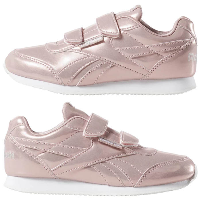 Reebok Royal Classic Jog 2 Kids' Sneakers Pink / White | PH015LF