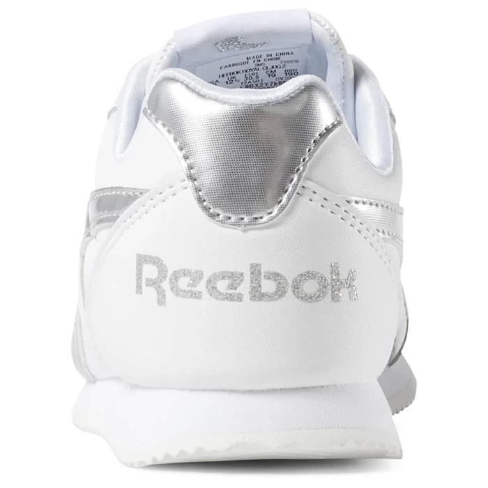 Reebok Royal Classic Jog 2 Kids' Sneakers White / Silver | PH017KR