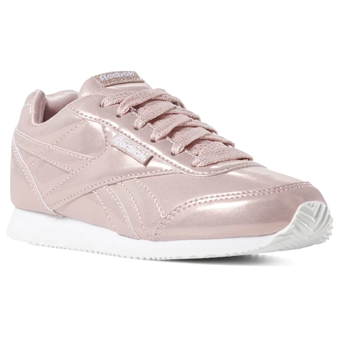 Reebok Royal Classic Jog 2 Kids\' Sneakers Pink / White | PH904XF