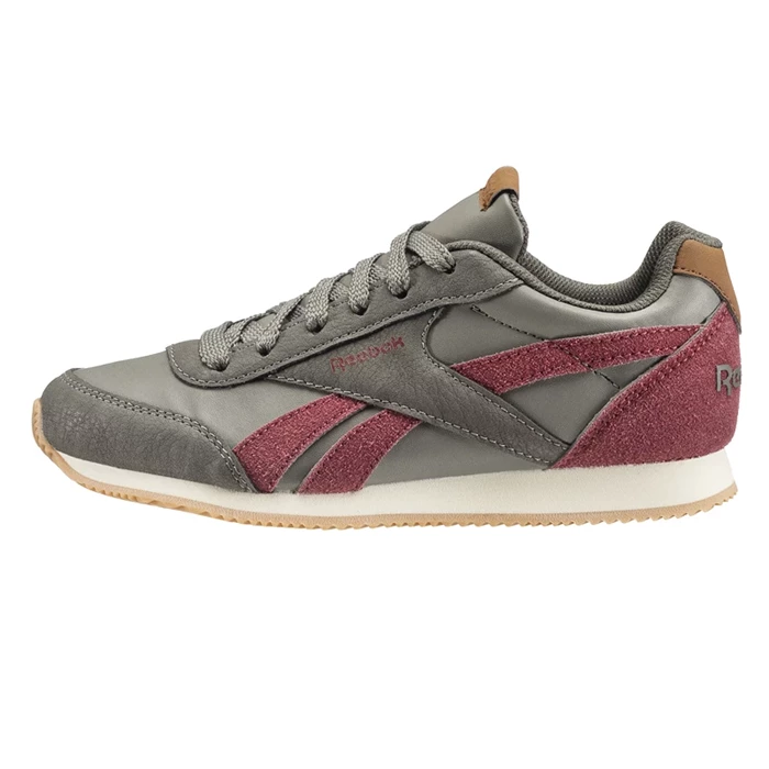 Reebok Royal Classic Jogger 2.0 Cream Kids' Sneakers Deep Grey / Red / Cream | PH918YL