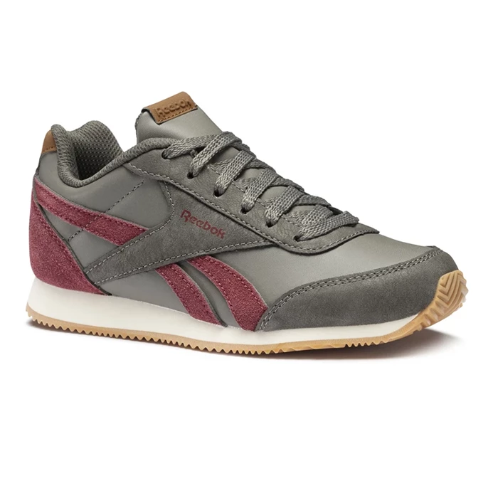 Reebok Royal Classic Jogger 2.0 Cream Kids\' Sneakers Deep Grey / Red / Cream | PH918YL