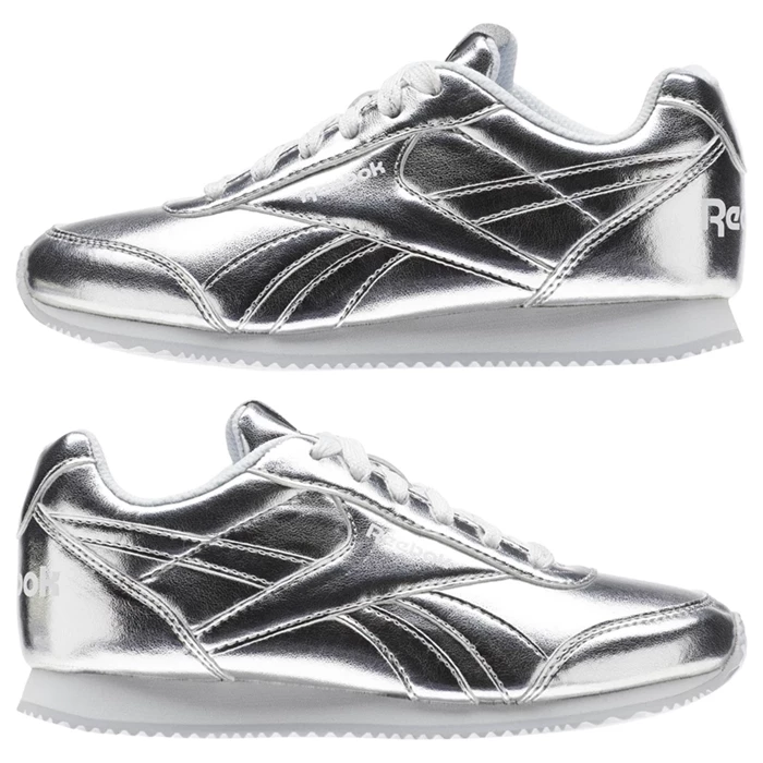 Reebok Royal Classic Jogger 2.0 Kids' Sneakers Silver / Metal / White | PH698US