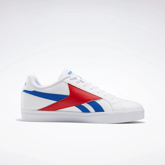 Reebok Royal Complete 3 Low Men's Classics White/Blue/Red | PH403WA