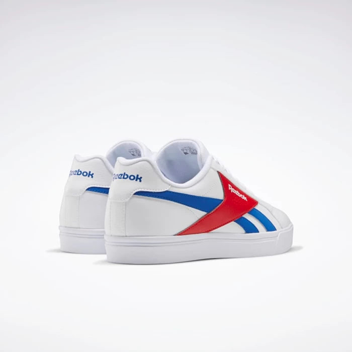 Reebok Royal Complete 3 Low Men's Classics White/Blue/Red | PH403WA